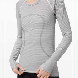 Lululemon Striped Swiftly Tech Long Sleeve 2.0 6